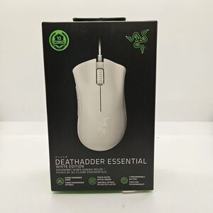 Razer DeathAdder Essential White Wired‎ Gaming Mouse 6400 DPI Ergonomic
